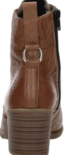 Rieker Veterschoenen Hak Cognac Discount