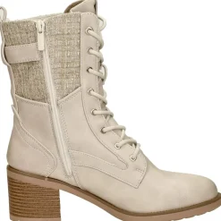 Mustang Veterschoenen Hak Gebroken wit Online