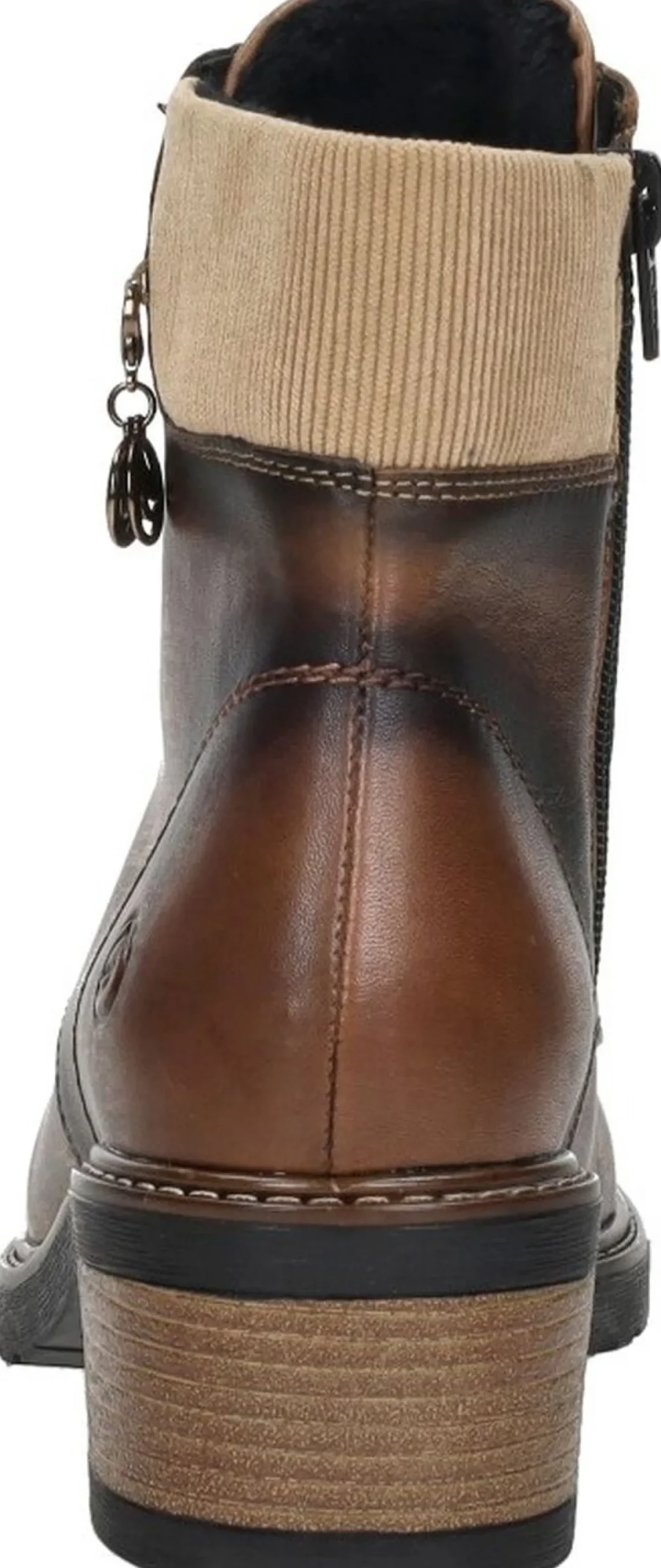 Remonte Veterschoenen Hak Cognac New