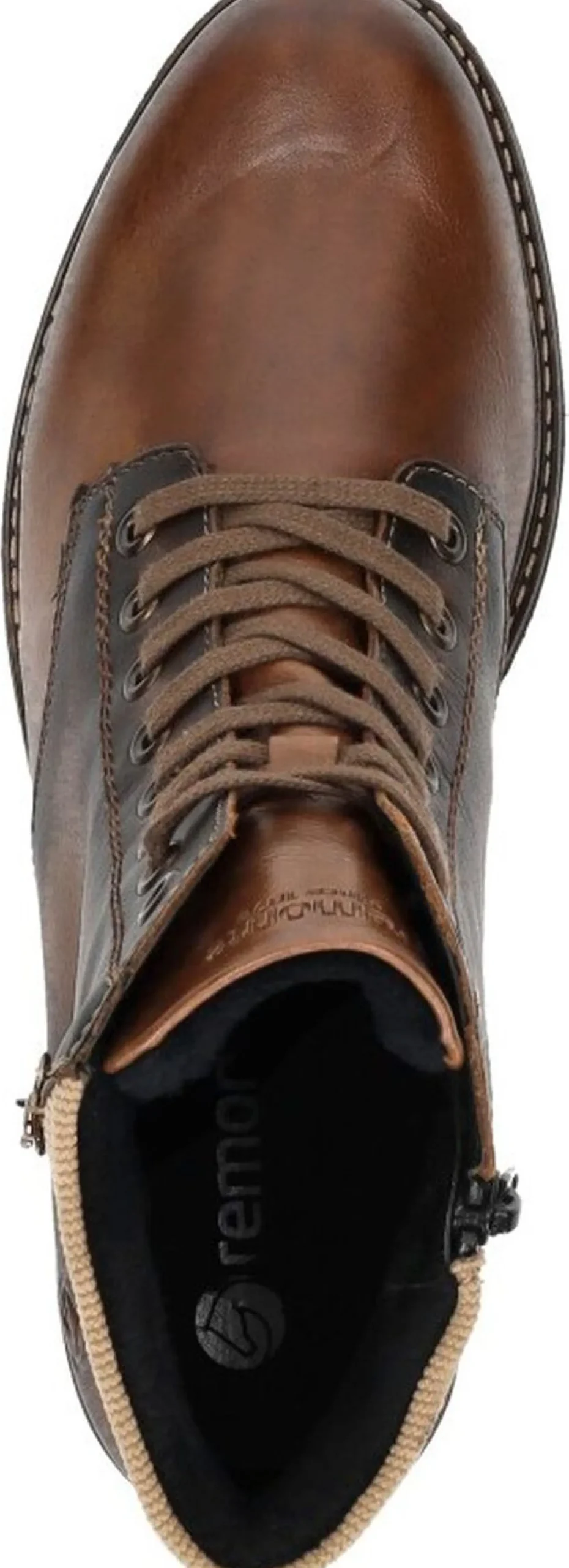 Remonte Veterschoenen Hak Cognac New