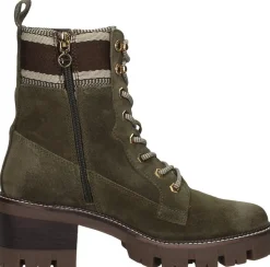 Tamaris Veterschoenen Hak Groen Sale