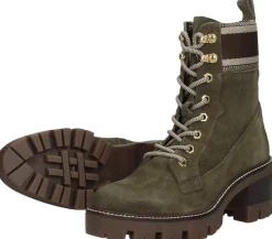Tamaris Veterschoenen Hak Groen Sale