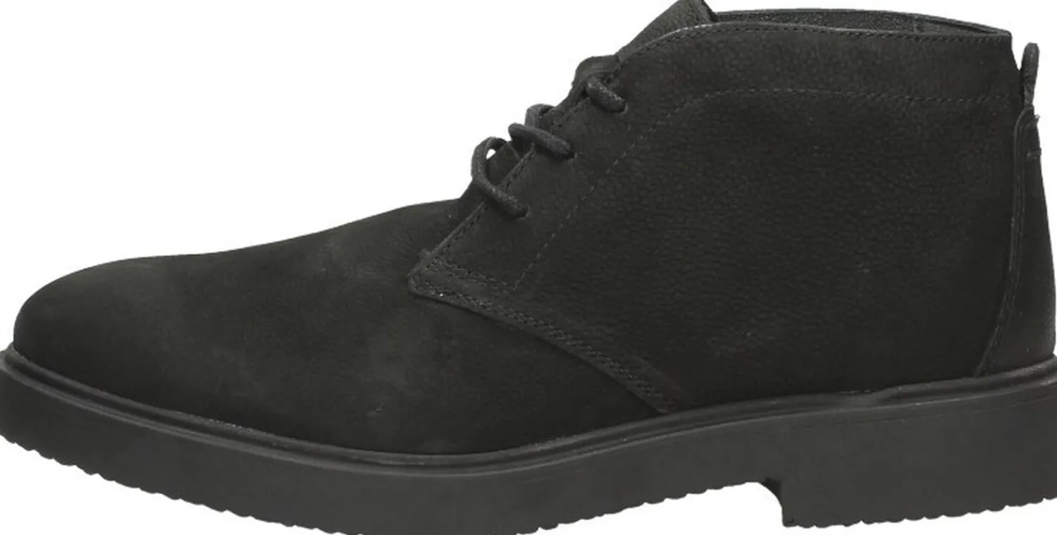 Sub55 Veterschoenen Hoog Zwart Fashion