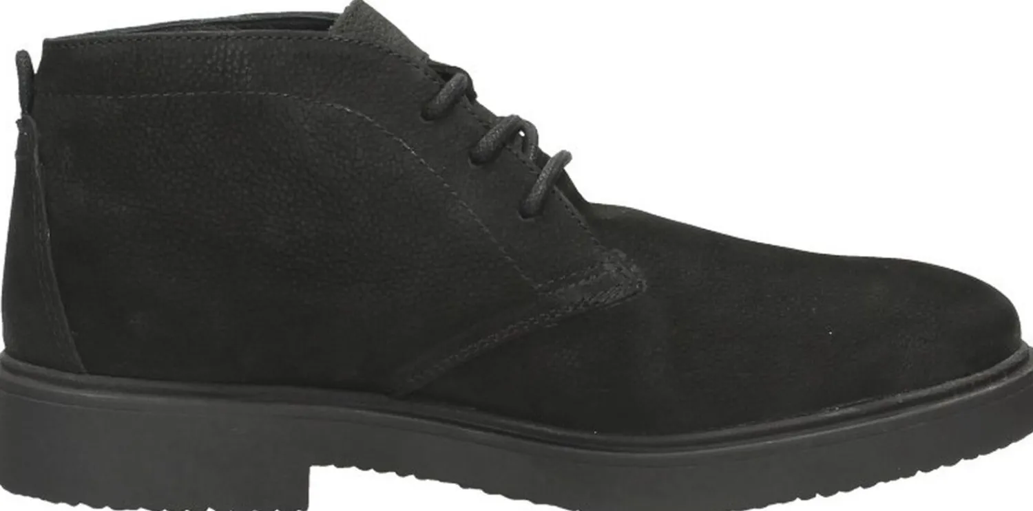 Sub55 Veterschoenen Hoog Zwart Fashion