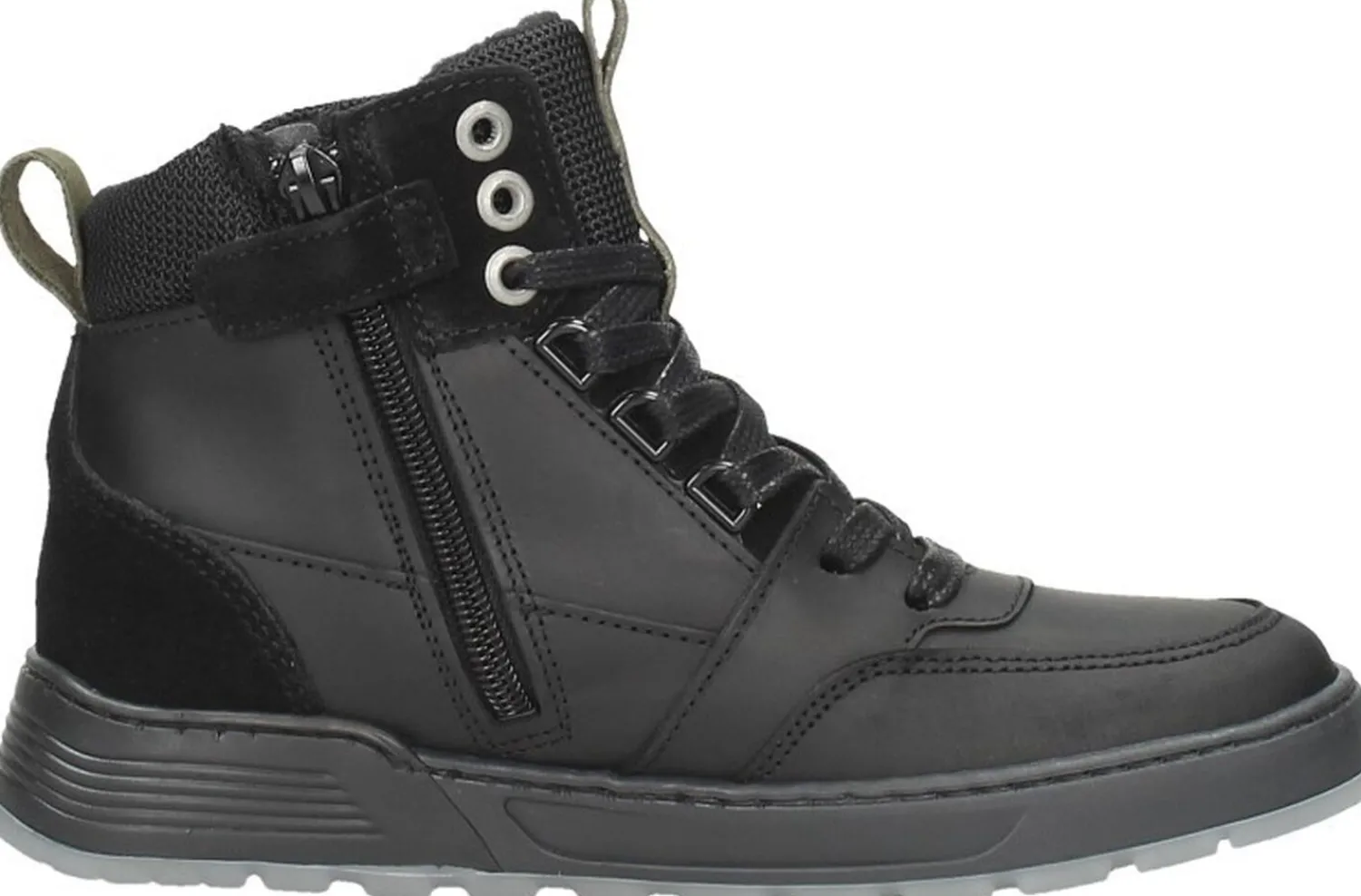 Sub55 Veterschoenen Hoog Zwart Clearance