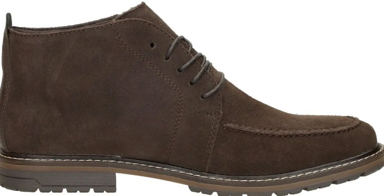 Rieker Veterschoenen Hoog Donkerbruin Outlet