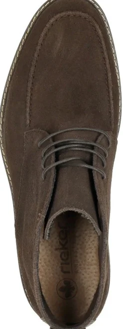 Rieker Veterschoenen Hoog Donkerbruin Outlet