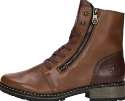 Rieker Veterschoenen Hoog Cognac Discount