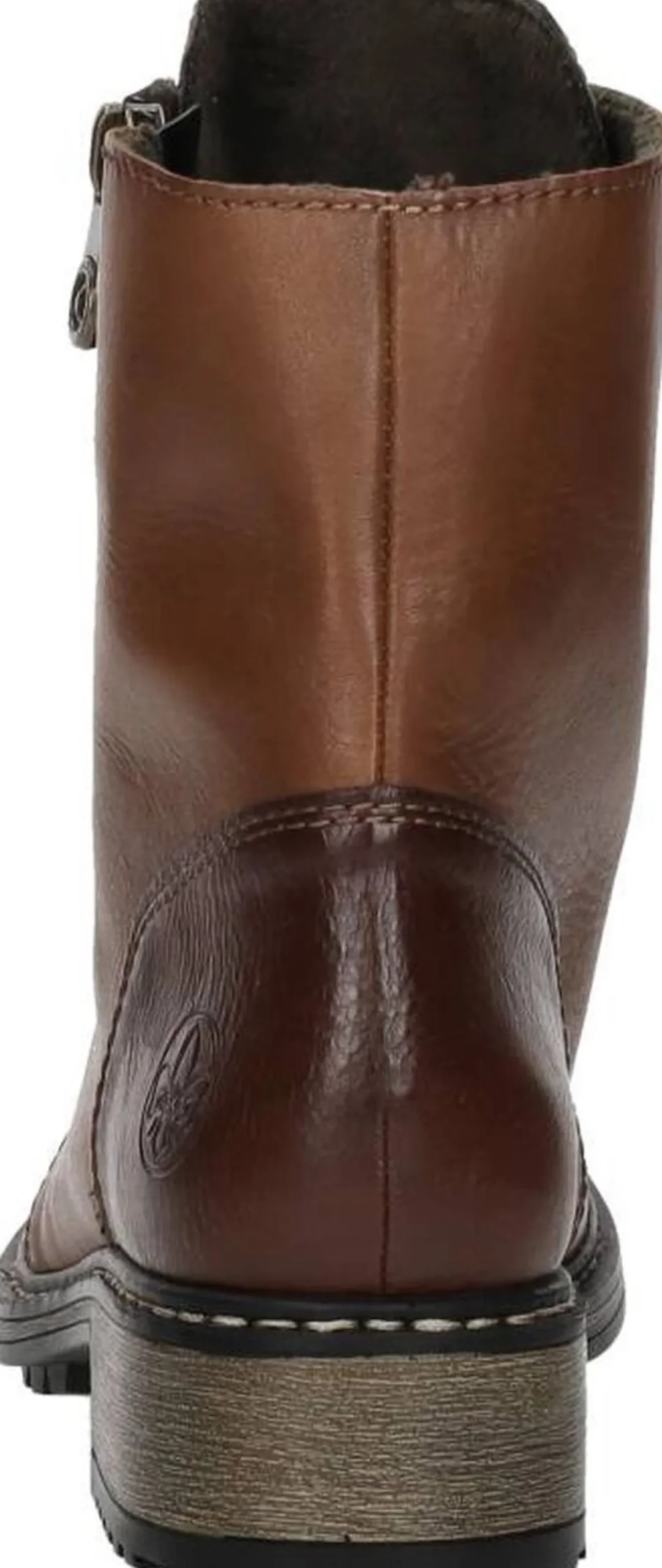 Rieker Veterschoenen Hoog Cognac Discount