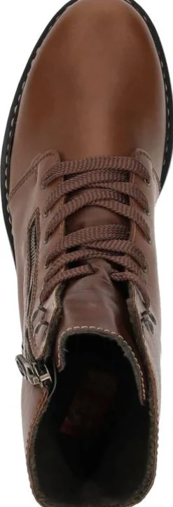Rieker Veterschoenen Hoog Cognac Discount