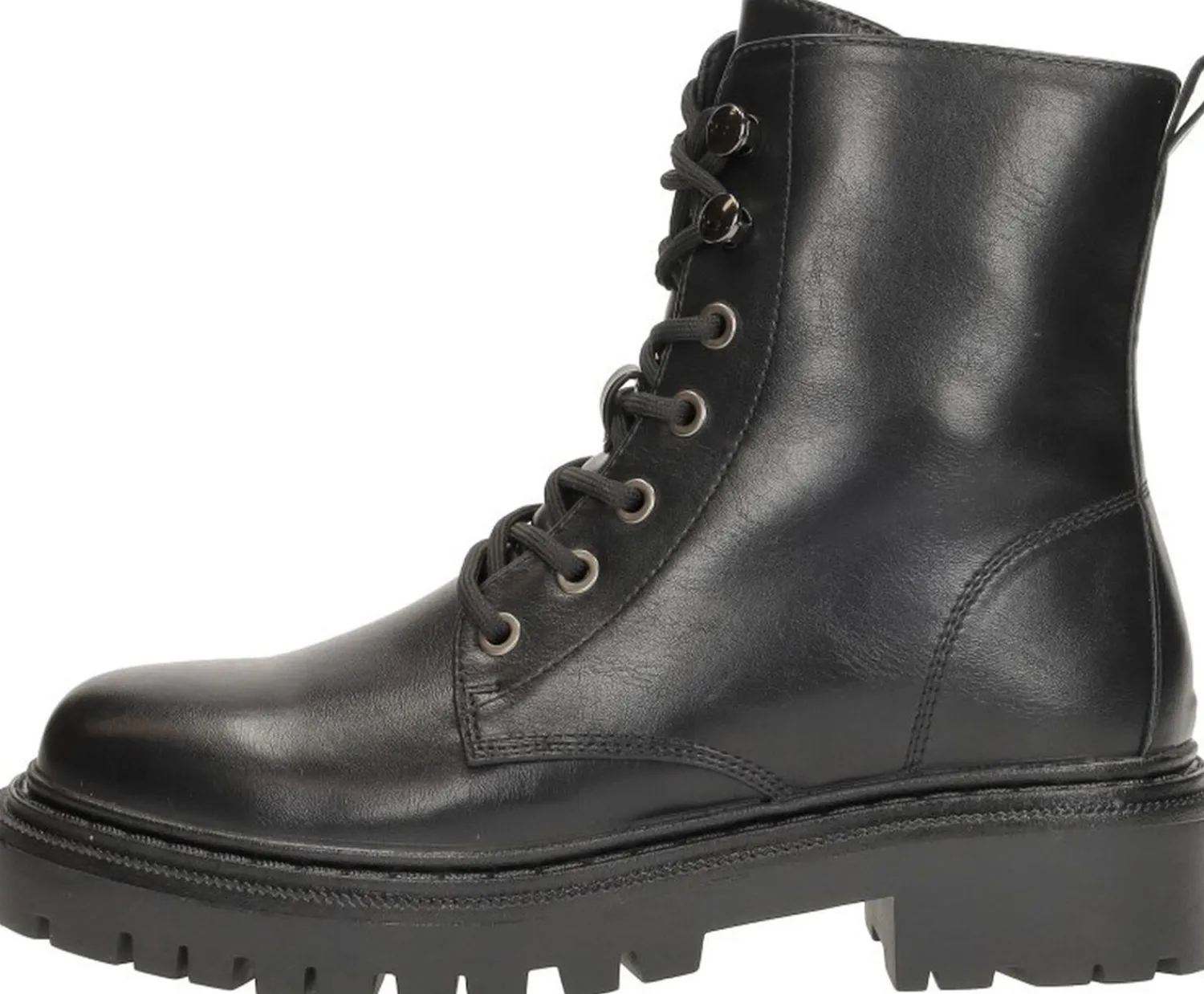 Sub55 Veterschoenen Hoog Zwart Sale