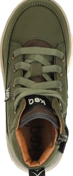 Keq Veterschoenen Hoog Groen New