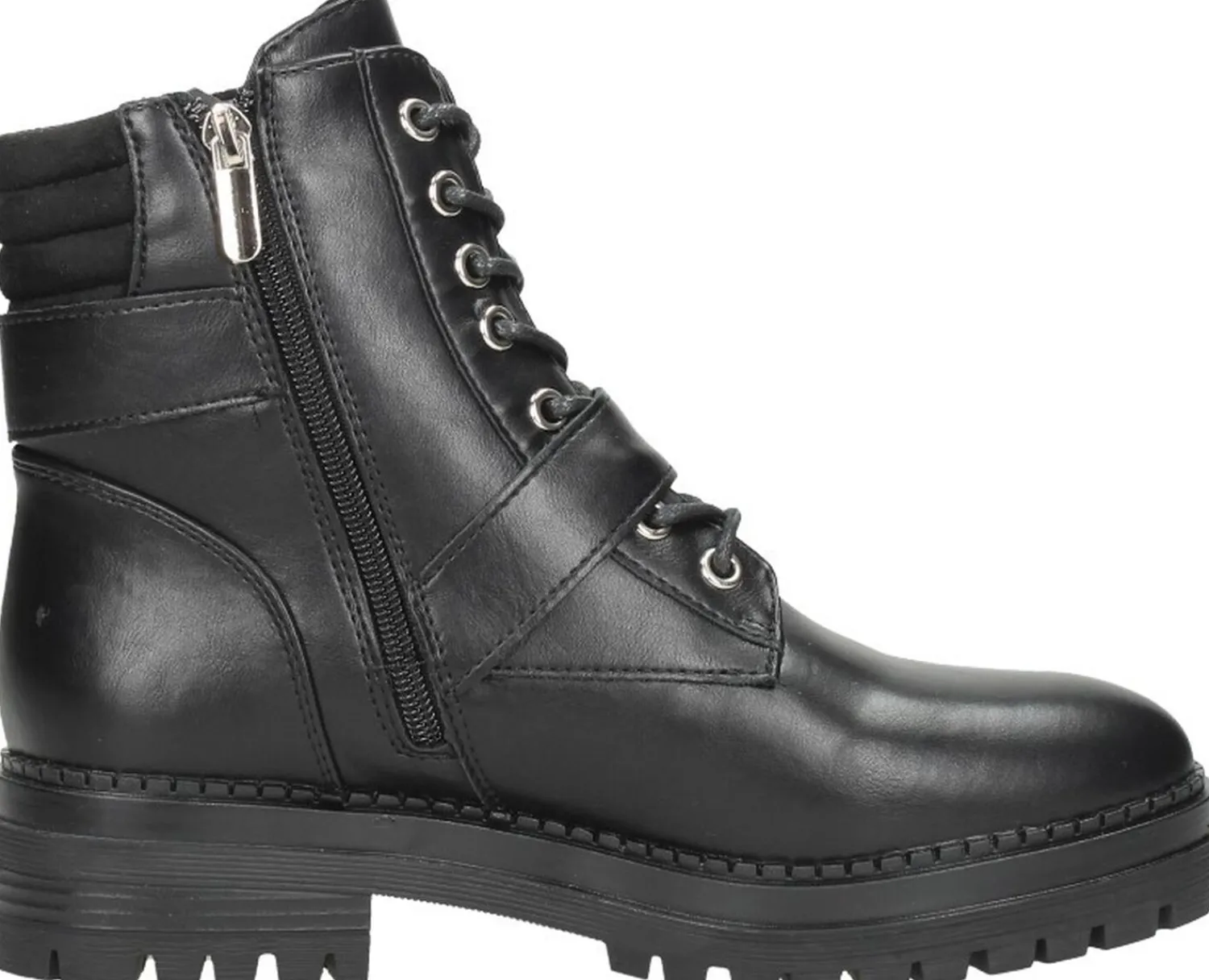 Sub55 Veterschoenen Hoog Zwart New