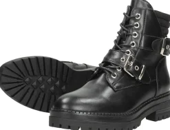 Sub55 Veterschoenen Hoog Zwart New