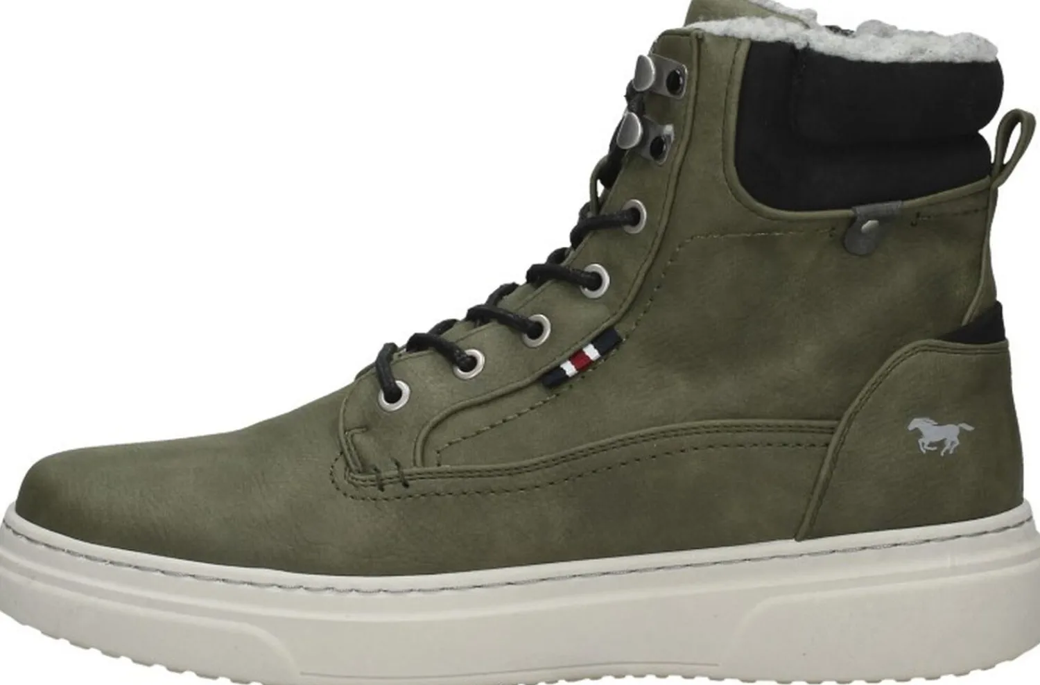 Mustang Veterschoenen Hoog Groen Discount