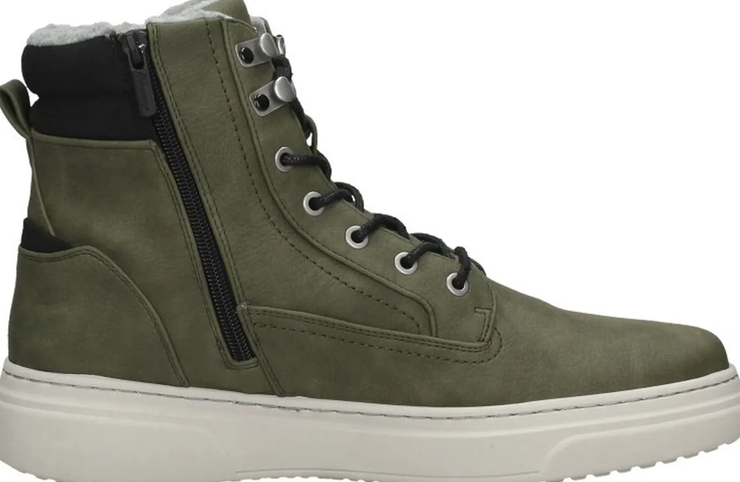 Mustang Veterschoenen Hoog Groen Discount