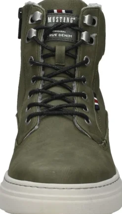 Mustang Veterschoenen Hoog Groen Discount