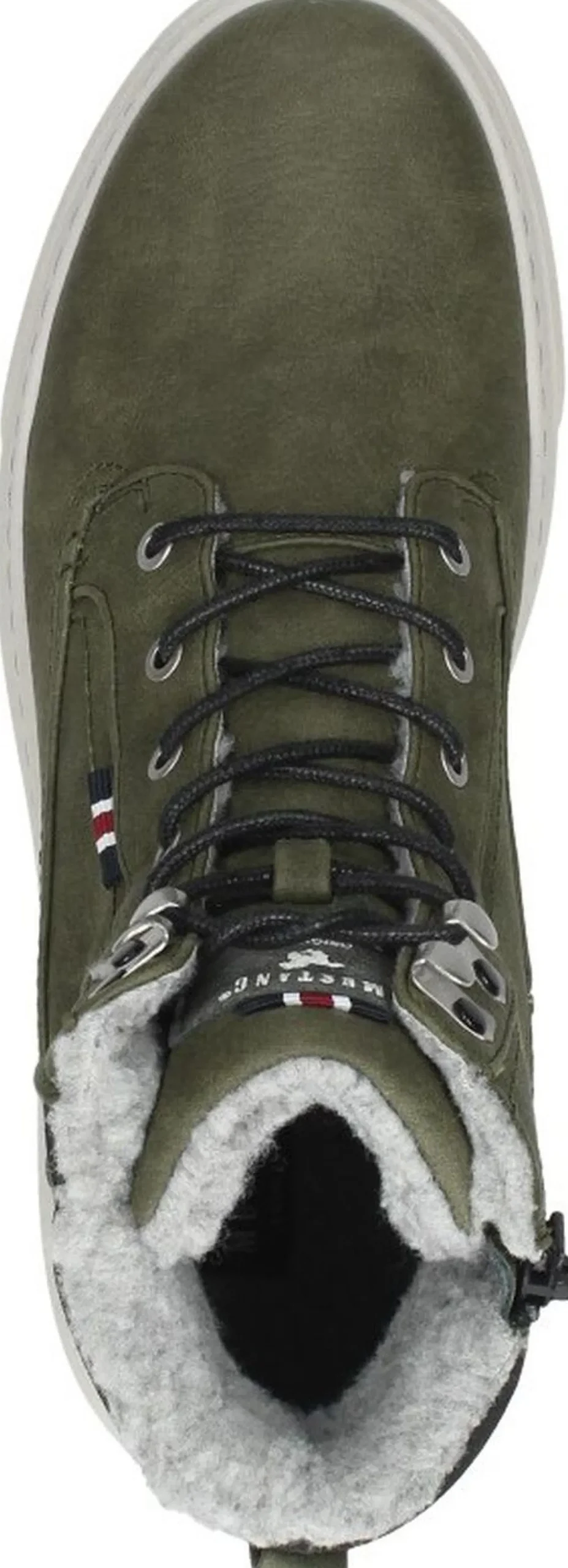 Mustang Veterschoenen Hoog Groen Discount