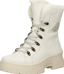 Rieker Veterschoenen Hoog Gebroken wit Online