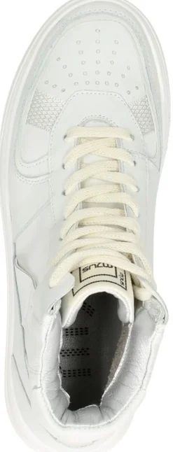 Mjus Veterschoenen Hoog Wit Sale