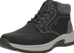 Rieker Veterschoenen Hoog Zwart Sale