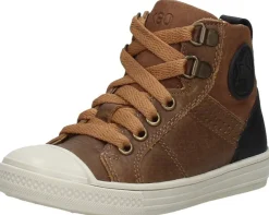 Keq Veterschoenen Hoog Cognac Outlet
