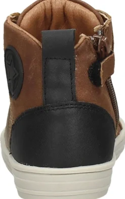 Keq Veterschoenen Hoog Cognac Outlet