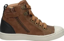 Keq Veterschoenen Hoog Cognac Outlet
