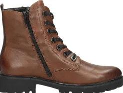 Remonte Veterschoenen Hoog Cognac Discount
