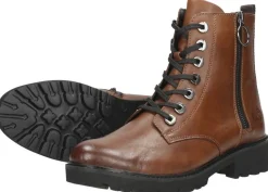Remonte Veterschoenen Hoog Cognac Discount