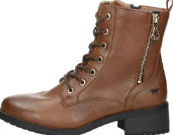 Mustang Veterschoenen Hoog Cognac New