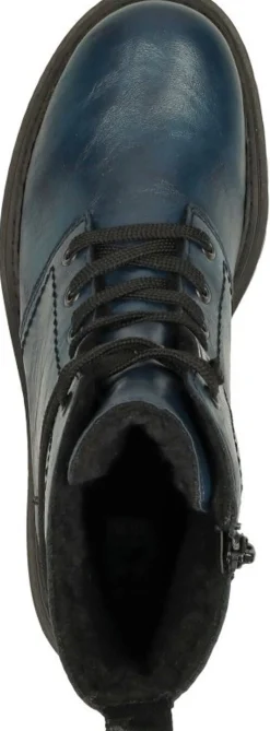 Rieker Veterschoenen Hoog Petrol Best
