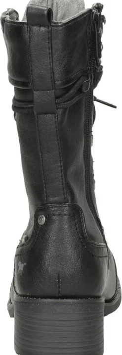 Mustang Veterschoenen Hoog Zwart Online