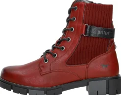 Mustang Veterschoenen Hoog Rood Best