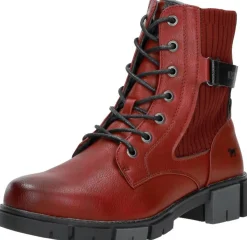 Mustang Veterschoenen Hoog Rood Best