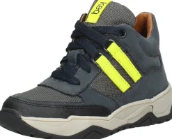 Keq Veterschoenen Hoog Blauw Fashion