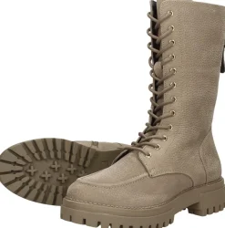 Sub55 Veterschoenen Hoog Taupe Discount