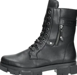 Rieker Veterschoenen hoog Zwart Hot