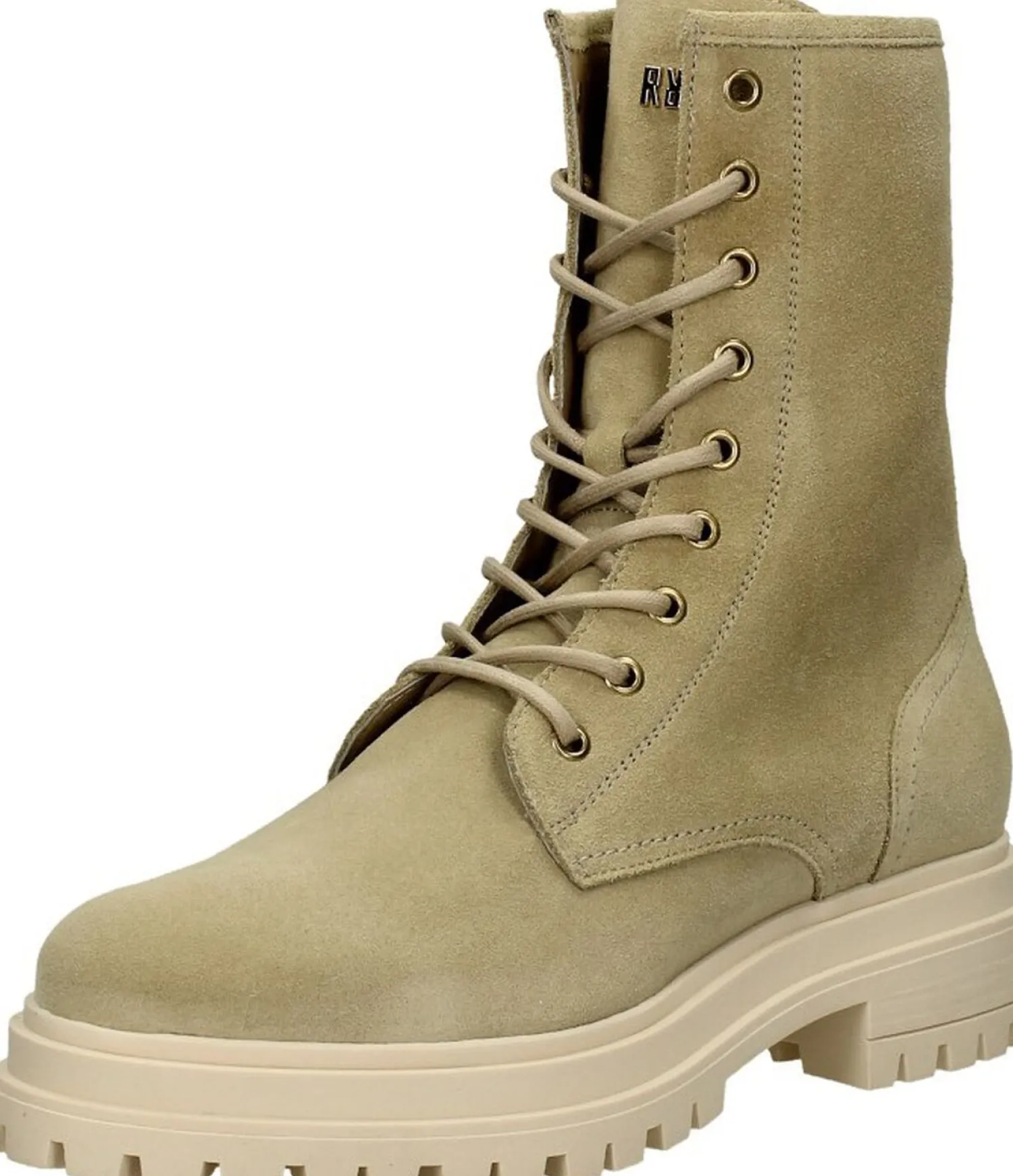 Red Rag Veterschoenen Hoog Beige Outlet