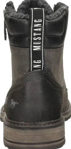Mustang Veterschoenen Hoog Donkergrijs New