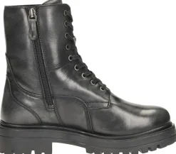 Sub55 Veterschoenen Hoog Zwart Outlet