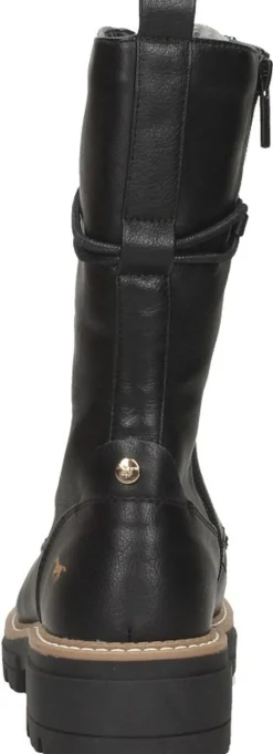 Mustang Veterschoenen Hoog Zwart Fashion