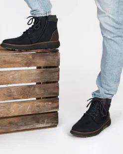 Rieker Veterschoenen Hoog Blauw Outlet
