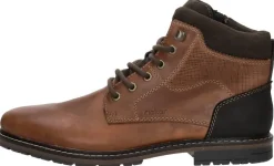 Rieker Veterschoenen Hoog Cognac Best