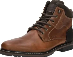Rieker Veterschoenen Hoog Cognac Best