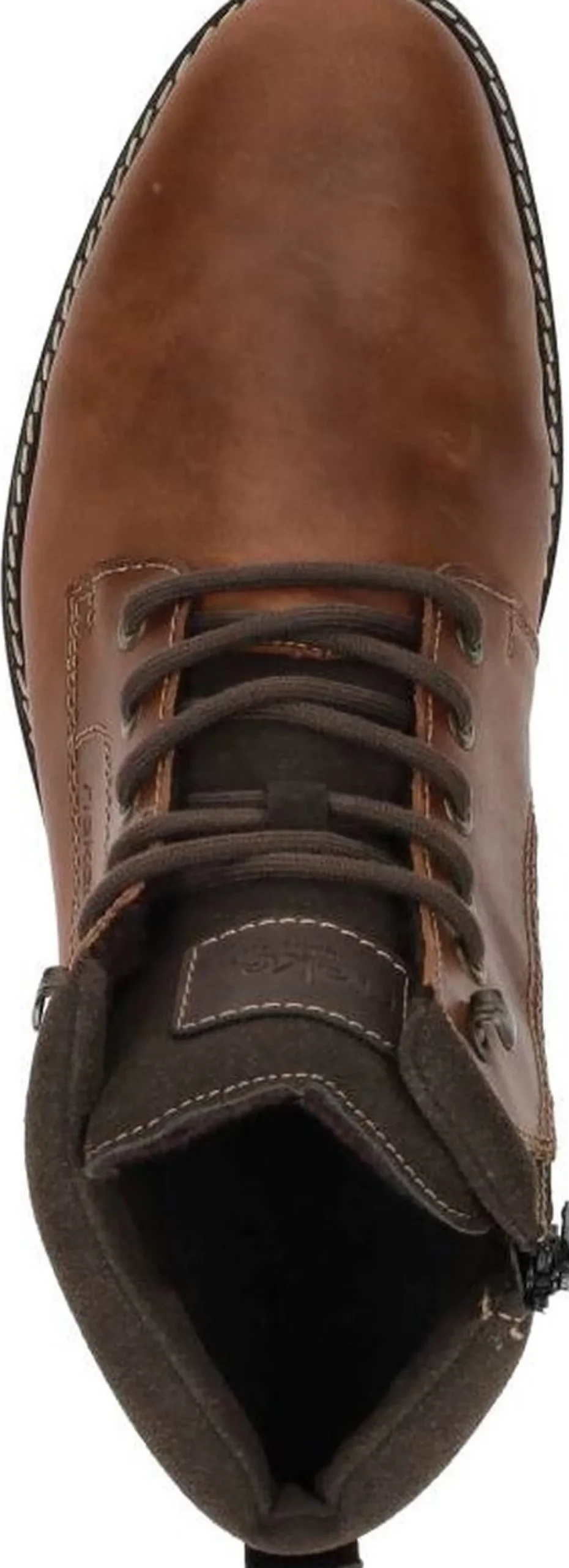 Rieker Veterschoenen Hoog Cognac Best
