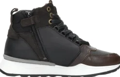 Sub55 Veterschoenen Hoog Donkerbruin Outlet