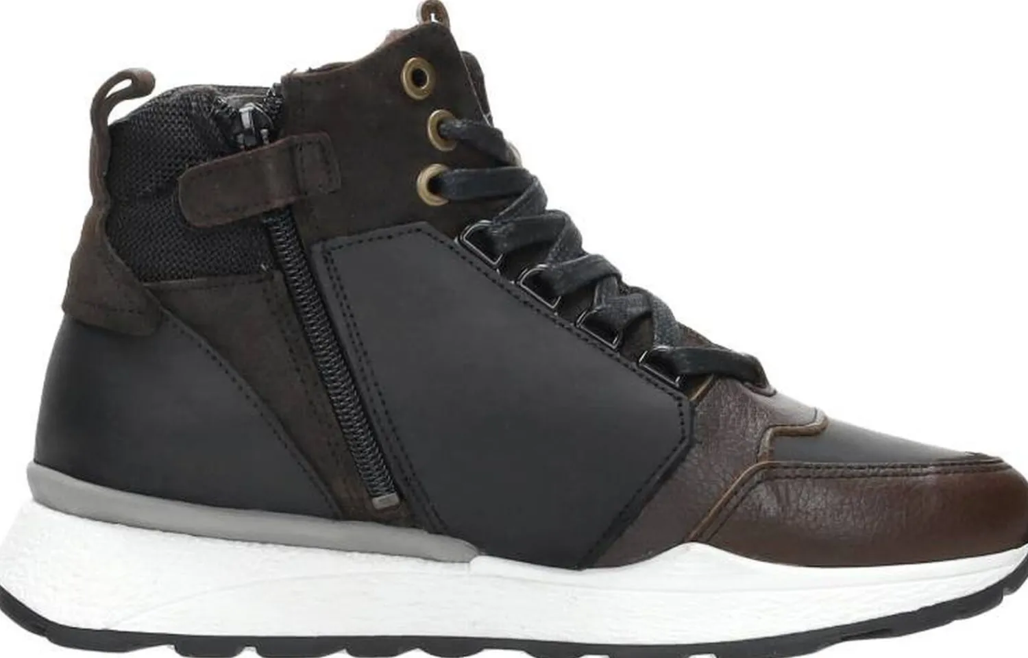 Sub55 Veterschoenen Hoog Donkerbruin Outlet