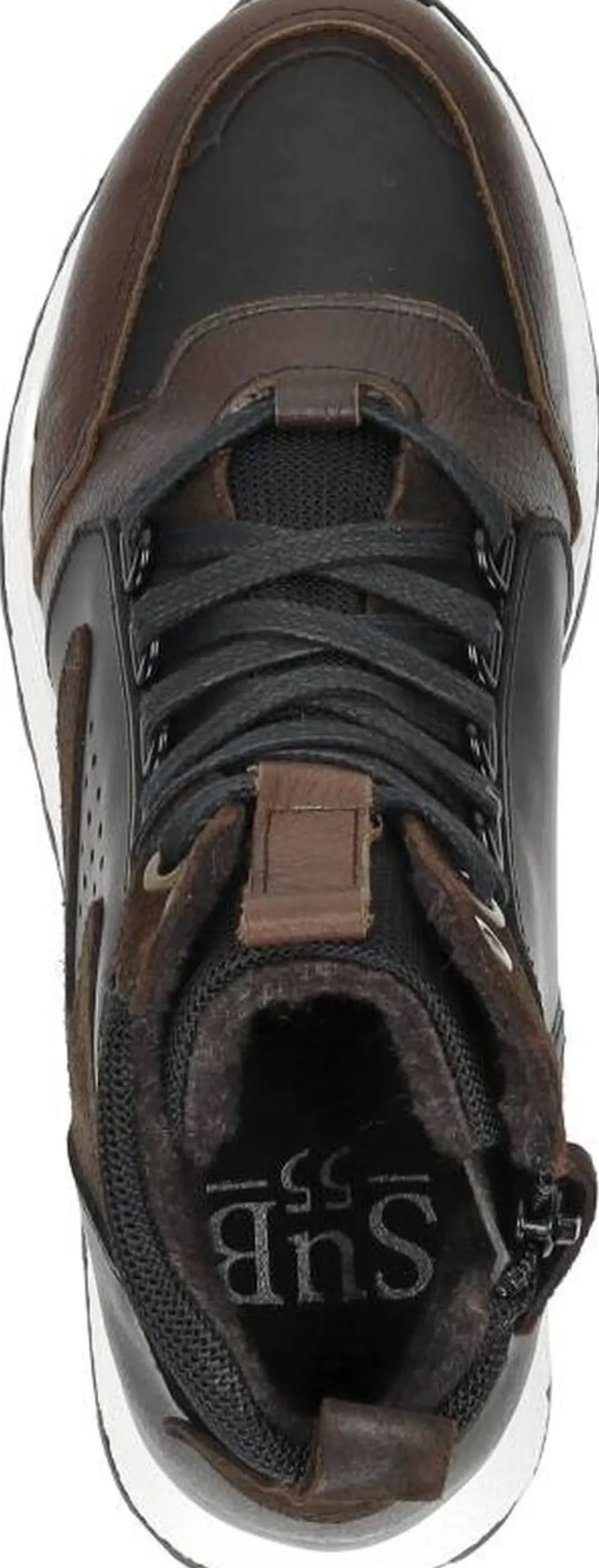 Sub55 Veterschoenen Hoog Donkerbruin Outlet