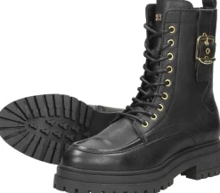Red Rag Veterschoenen Hoog Zwart Hot